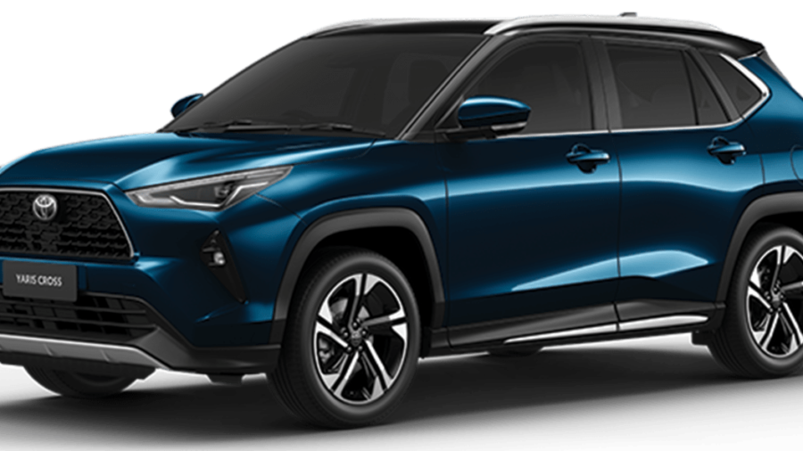TOYOTA YARIS CROSS 2025 4 xanh den